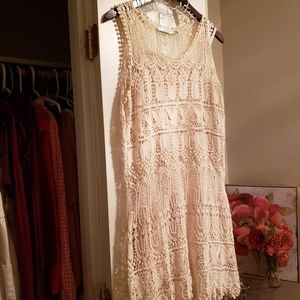 Crochet sheath dress